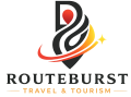 routeburst logo design close up
